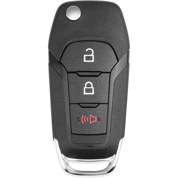 Key Fob Replacement Fits for Ford F150 F250 F350 F450 F550 2015 2016 2017 2018 2019 2020 2021 2022 Ford Explorer Ranger Ecosport Bronco - Keyless Entry Remote Ignition Flip Key Fob, N5F-A08TAA