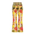 thumbnail image 5 of DISNIMO Thanksgiving Pumpkin Kids Yoga Pants for Girls with Flower Flare Leggings for Girls Bell Bottoms Size 13 Kids Flare Pants Outfit Flare Leggings Sport Yoga Pants Wide-Leg Leggings, 5 of 7