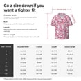 thumbnail image 5 of Fotbe Cute Rabbit Camisa Estampada de Manga Corta para Hombre, Casual de Verano, Estilo Playero, Sin Arrugas-XX-Large, 5 of 5