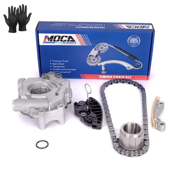 MOCA AUTOPARTS Timing Chain Kit with Oil Pump Fit for 2009-2022 Chrysler 300 5.7L & 2009-2019 Jeep Grand Cherokee 5.7L & 2011-2018 Ram 2500 3500 5.7L