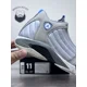 thumbnail image 2 of Ni - ke Size 11 - Ni - ke Air Jordan 14 Retro Wolf Gray [487471-004] Preowned Authentic, 2 of 5