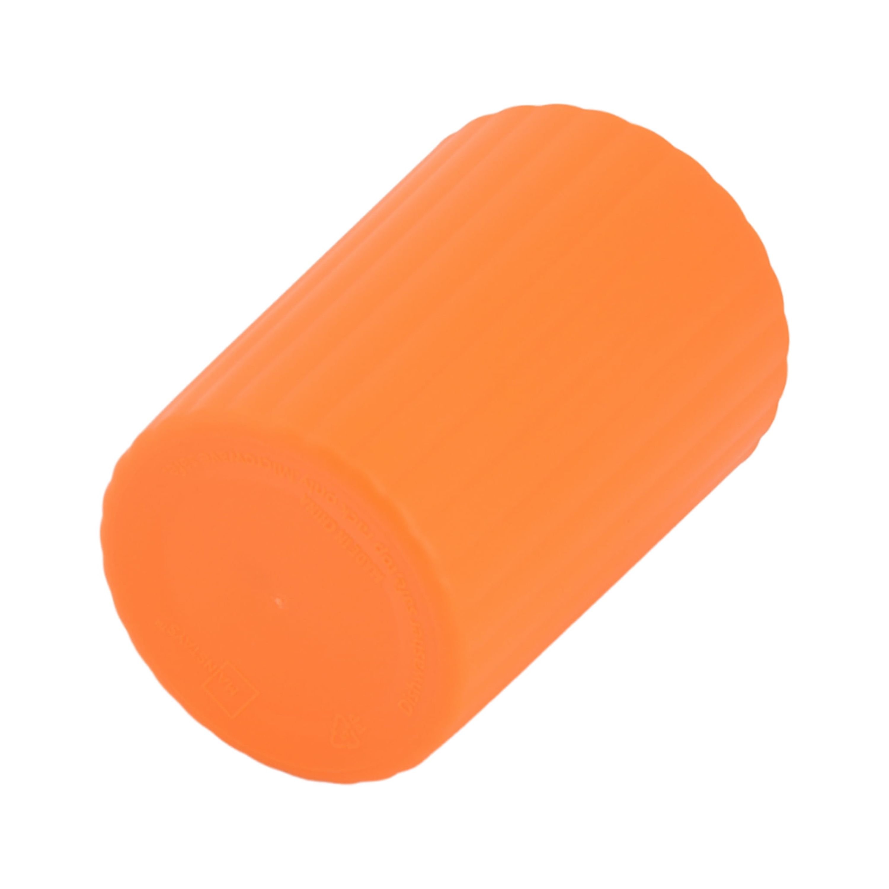Mainstays - Orange Round Plastic Tumbler, Ribbed, 18-Ounce