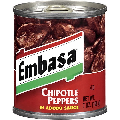 Embasa Chipotle Peppers in Adobo Sauce, 7 oz (Pack of 12)