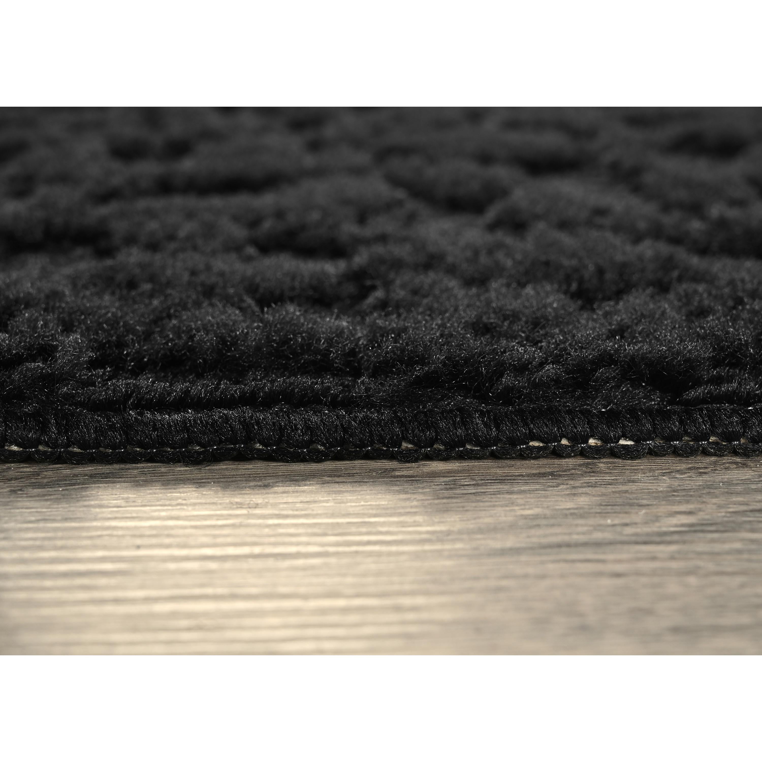Garland Rug Ivy Black Square Indoor Area Rug, 12' x 12'