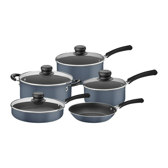 Batería de Cocina Tramontina de Aluminio Modelo Simple Cooking 9 piezas Azul
