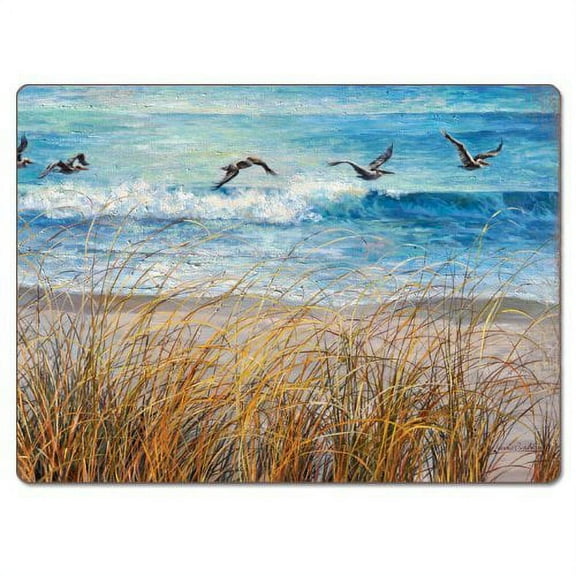 Counterart Beach Watch Hardboard Placemat, Set of 2