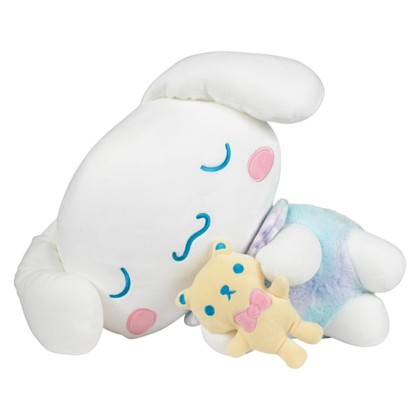 Peluche para dormir Hello Kitty Cinnamoroll de 45 cm con accesorio de oso