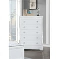 thumbnail image 3 of Eleanor Rectangular 5-drawer Chest White, 3 of 8