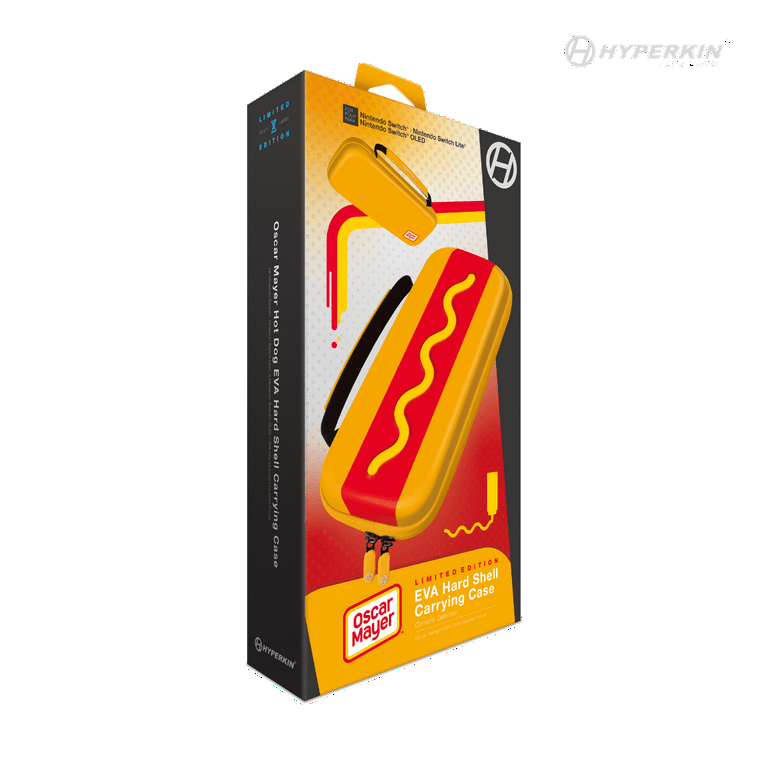 Officially Licensed Oscar Mayer x Hyperkin EVA Hard Shell Carrying Case for Switch, Switch OLED, Switch Lite (Hot Dog) - Walmart.com Officially Licensed Oscar Mayer x Hyperkin EVA Hard Shell Carrying Case for Switch, Switch OLED, Switch Lite (Hot Dog) - Walmart.com