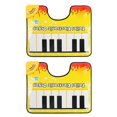 thumbnail image 1 of Artistic piano sound bathroom carpet, 1 of 5