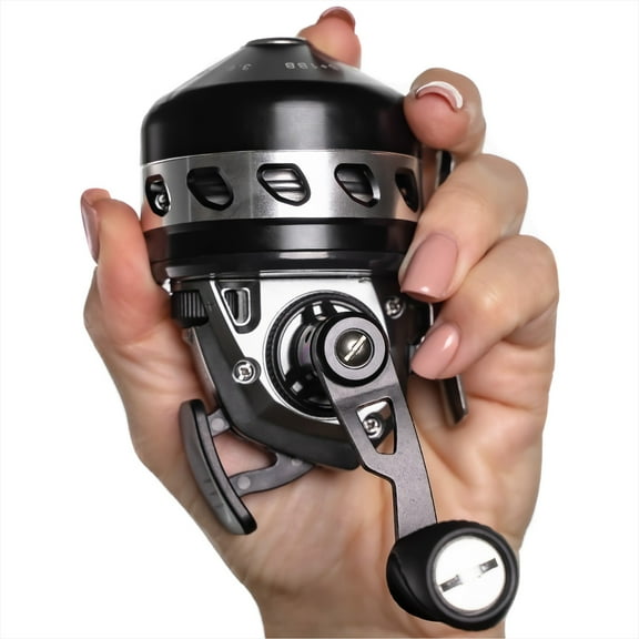 Ballista BL33 Spincast Bowfishing Reel - Stainless Steel, 3.6:1 Gear Ratio, Strong Line 5# 45 Yards 0.35mm/50lb