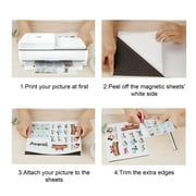 Koala Magnetic Sheets with Adhesive Backing 4x6 inch 20mil 25 Sheets for DIY Photo Frame Ablums, Crafts