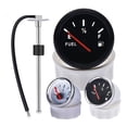 thumbnail image 2 of Fuel Level Gauge 0-190 Ohm Oil Tank Level Indicator With Fuel Level Sensor For Boat Car RV Camper, 2 of 5