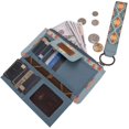 thumbnail image 3 of Bolso de mano Wallet WG139-W013JN para mujer, estilo bohemio azteca, 3 of 6