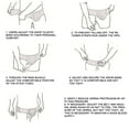 thumbnail image 3 of Ceinture de Hernie Inguinale, Sac en Gel PVC Réglable en Mousse Noire pour la Rééducation Postopératoire, 3 of 8