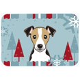 thumbnail image 1 of Winter Holiday Jack Russell Terrier Kitchen & Bath Mat, 24 x 36 in., 1 of 1