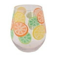 thumbnail image 1 of Mainstays Tropical Acrylic Stemless Wine Glass, 19oz 1pc, 1 of 9