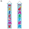 thumbnail image 1 of 1 Pair Easter Style Festive Touch Holiday Couplet Polyester Elegant Blessing Couplet Decor for Home, 1 of 8