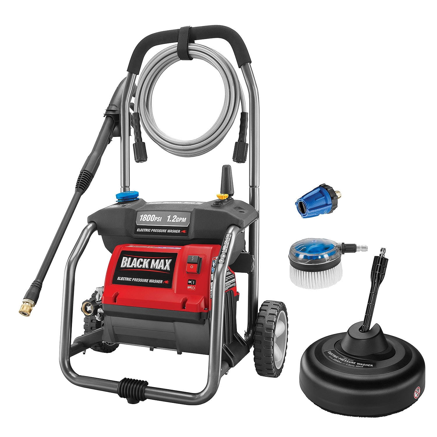 Black Max 1,800 PSI Electric Pressure 