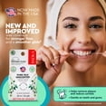 thumbnail image 2 of RADIUS Natural Unscented Silk Dental Floss 33 Yards Non-Toxic Oral Care & Designed to Help Fight Plaque - Pack of 4, 2 of 8