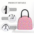 thumbnail image 4 of Easygdp Donut Bolsa de Almuerzo Insulada Grande, Forro de Aluminio, Diseño Espacioso, a Prueba de Fugas, Ideal para Trabajo, Picnics, Viajes y Actividades al Aire Libre, 4 of 6