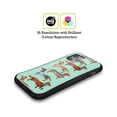 thumbnail image 2 of Head Case Designs Officially Licensed Cat Coquillette Animals Blue Dachshunds Hybrid Case Compatible with Apple iPhone XR, 2 of 7
