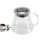 thumbnail image 1 of Cafetera de Vidrio de Borosilicato, Hervidor de Agua, Suministro de Tetera, Diseño Antiescaldado Para Oficina en Casa, 1 of 7