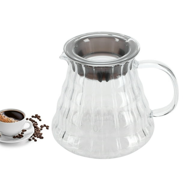 Cafetera de Vidrio de Borosilicato, Hervidor de Agua, Suministro de Tetera, Diseño Antiescaldado Para Oficina en Casa