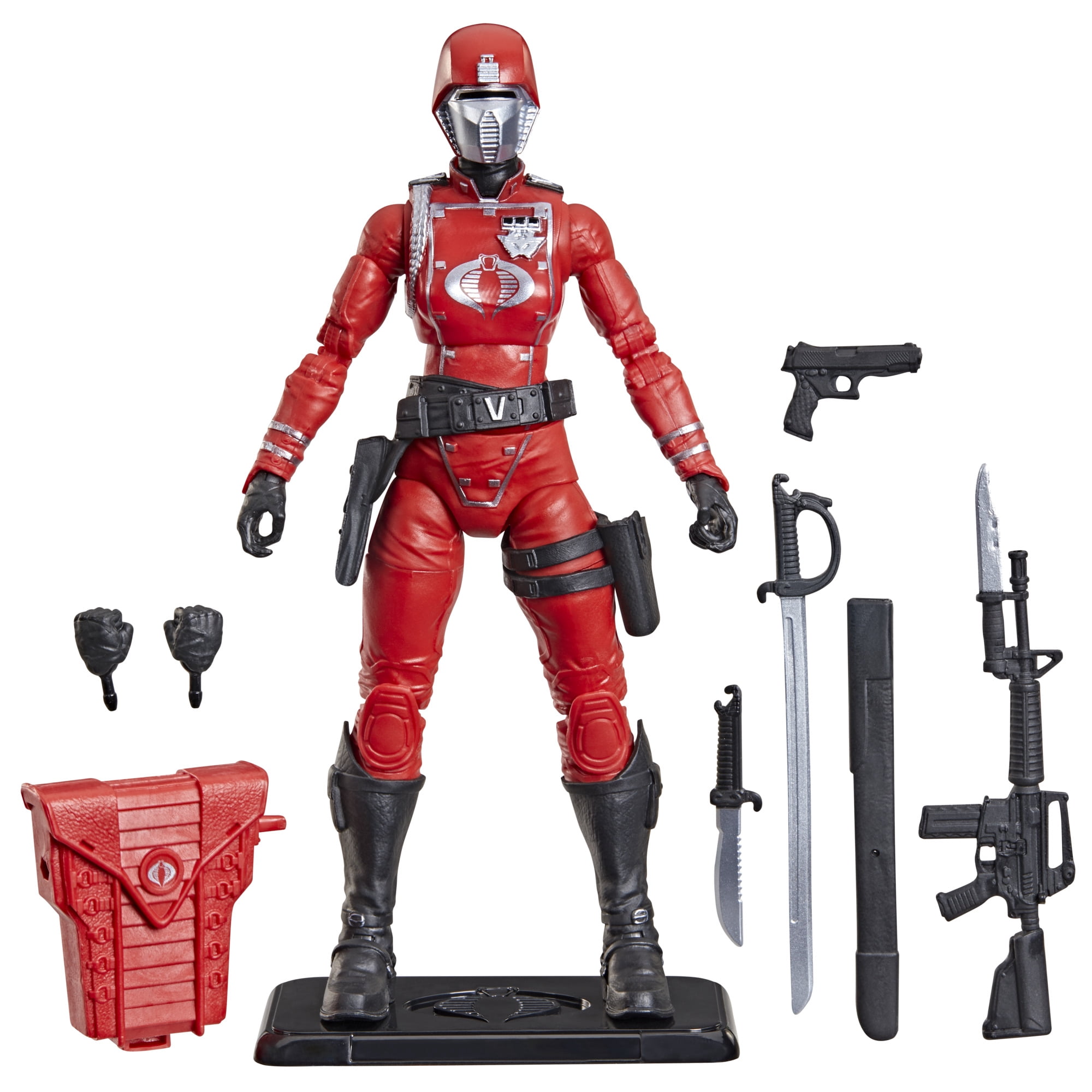 G.I. Joe Classified Series Retro Cardback, Crimson Guard, 6” Action Figure