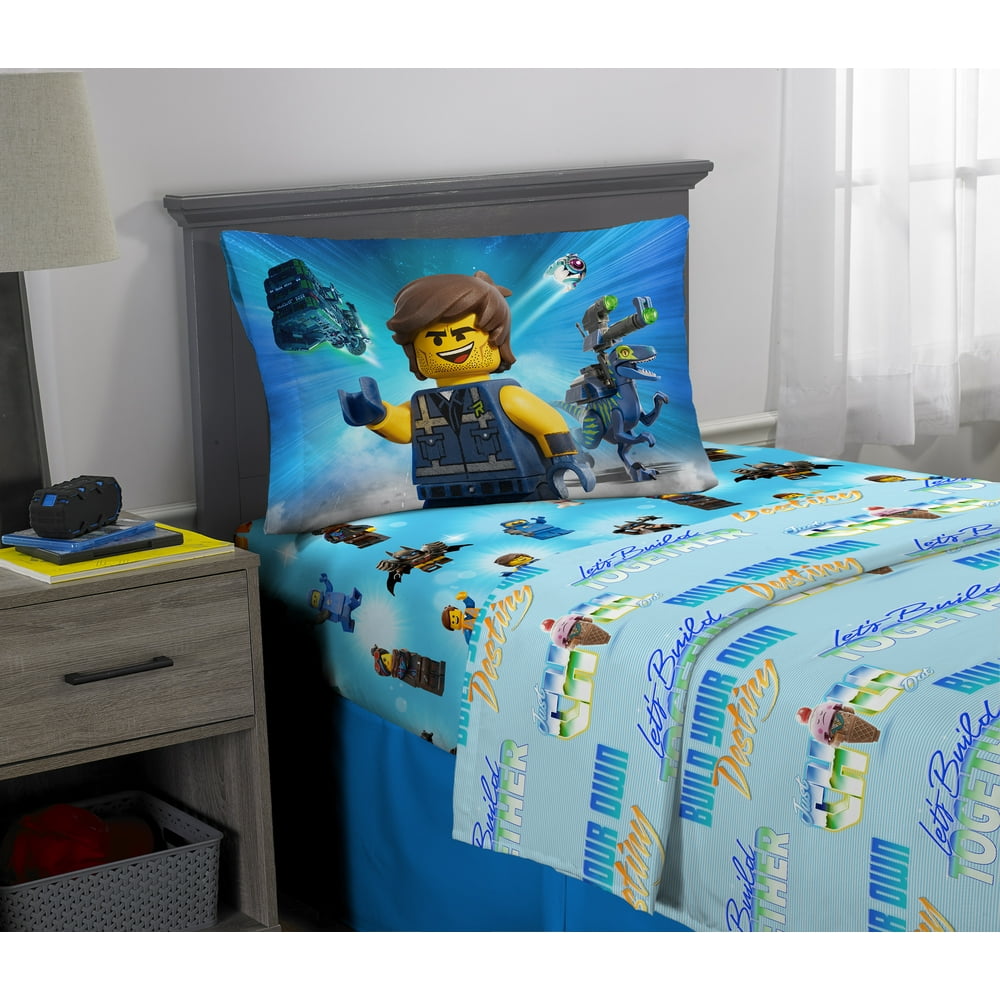 The LEGO Movie Sheet Set, Kids Bedding, 3-Piece Twin Size ...