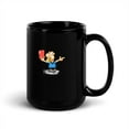 thumbnail image 2 of Black Glossy Mug, Soccer Referee Red Card , M-7381 (15 oz), 2 of 3