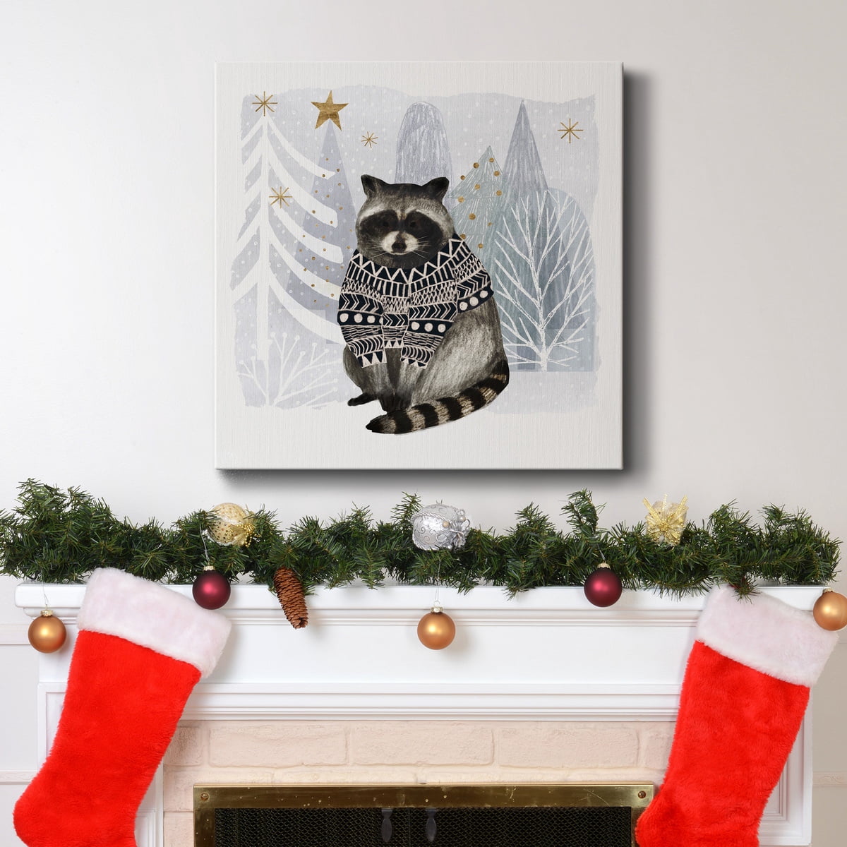 Jingle Sleigh - Premium Gallery Wrapped Canvas - Ready to Hang