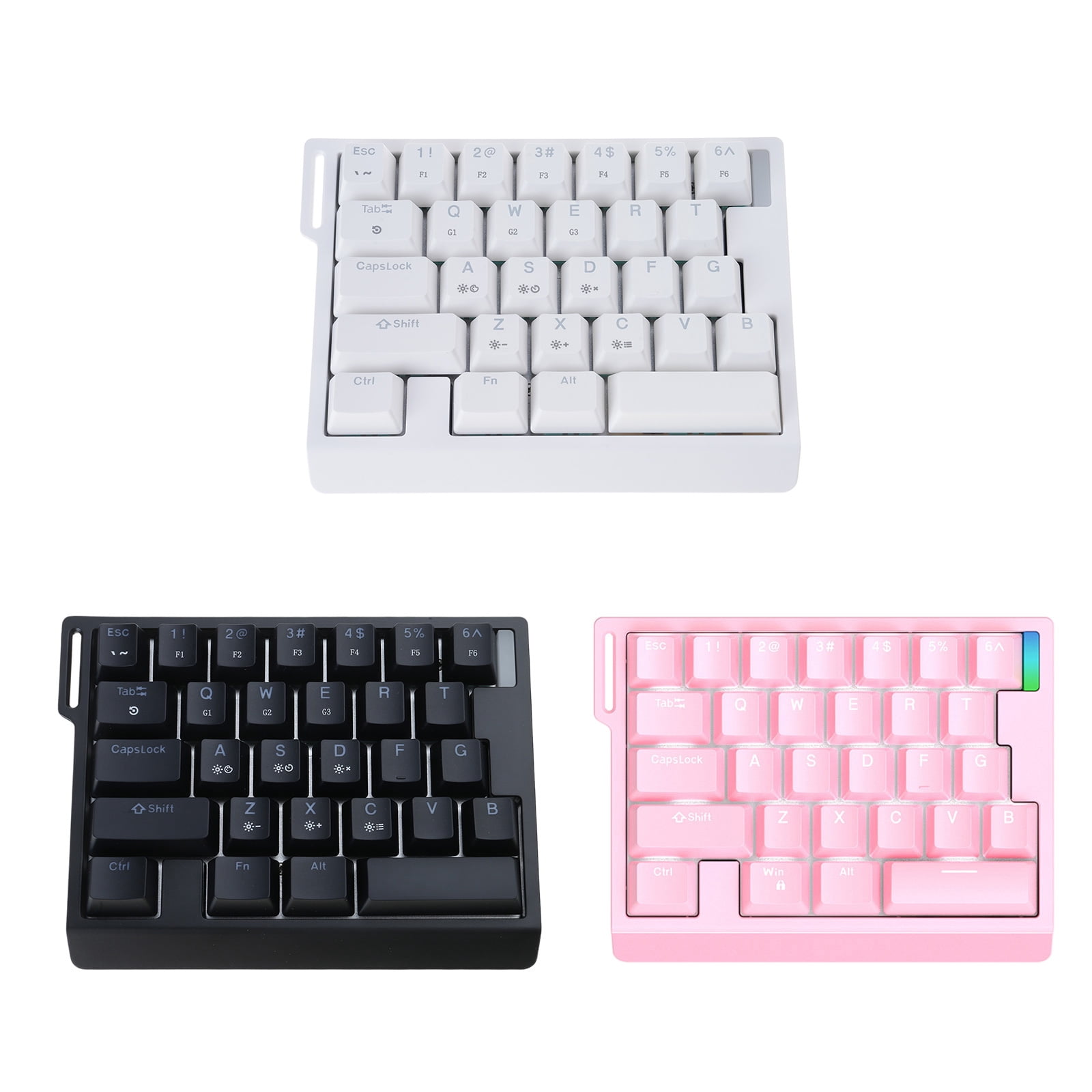 HE30 Corded Mechanical Keyboard With Switches Ensuring Quick Action And Smooth Operates For Gamers