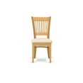 thumbnail image 6 of DLVA5-OAK-C 5 Pc small Kitchen Table set-drop leaf Table and 4 dinette Chairs, 6 of 9