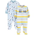 thumbnail image 1 of Pijama y Juego para Bebé Simple Joys de Carter's en Franela, Paquete de 2, 1 of 3