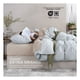 thumbnail image 5 of Set Edredón Puff Acolchado de Lujo con Fundas de Almohada, Algodón Esquimal (Gris, King Size), 5 of 7