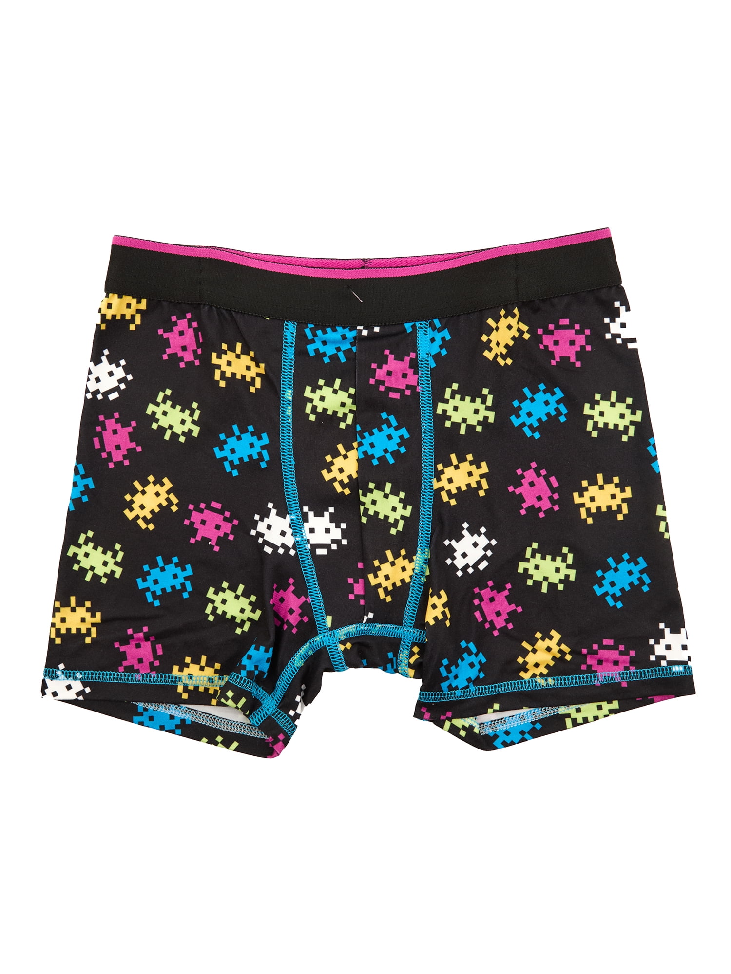 Wonder Nation Boys Boxer Brief Gaming Underwear, 4-Pack, Sizes S-XL