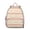 Pink-10, variant on Colorful Symmetrical Plaid Stripes Waterproof Ergonomic School Backpack
