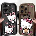 thumbnail image 2 of Coque souple pour iPhone 12 Mini 16 Plus 16e 11 15 Plus XS XR 14 11Pro 13 Pro MAX, jolie Sanrio Hello Kitty, 2 of 4