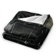 thumbnail image 5 of Soft Plush Throw Blanket Dean Winchester Jensen Ackles Fleece Blankets for Sofa Bed Travel 60"x50", 5 of 7