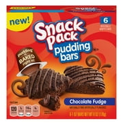 Snack Pack Chocolate Fudge Pudding Bar (6 Count)
