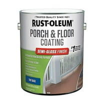 Rust-oleum 262361 Low Voc Porch &, Floor Coating, Semi-gloss, Tint Base, 1-gal Pack of 2