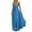 A#Blue377, variant on Wxolcjlv Womens Dresses Solid Halter Neck Pleated Sleeveless Flowy Summer Beach Maxi Dress