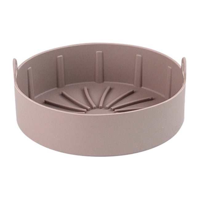 Recipiente de silicona para freidora de aire, revestimientos de silicona reutilizables, cesta para freidora de aire