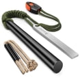 thumbnail image 1 of Ferro Rod Fire Starter Terdemor, 13 cm, kit de pedernal para exteriores, 1 of 8