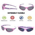 thumbnail image 4 of Gafas de Sol Deportivas Polarizadas para Niñas AODUOKE con Correa, 4 of 7