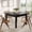 Pure Black, variant on 39.4 Inch Square Wood Dining Table For 2-4 People Modern Kitchen Table With Thick Tabletop Sturdy Wooden Legs Compact Table For Small Space Living Room (Pure Black)