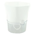 thumbnail image 2 of Transparent Self-Watering Plant Flower Plastic Pot Automatic Water-Absorbing Flowerpot Home Garden Decor Lazy Flowerpot, 2 of 11