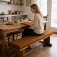 thumbnail image 5 of zhangmingg Long Padded Indoor Comfortable Rectangular Foam Seat for Kitchen Island Counter Home Dining Room, 5 of 5