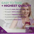 thumbnail image 2 of Berry Collagen Blast Powder Hydrolyzed (2) |Premium Blend Grass-fed - Soy Free | Dual Action Collagen Peptides | Support Bones and Joints | Blueberry & Blackberry | IGEN GMO - 204 Grams, 2 of 8